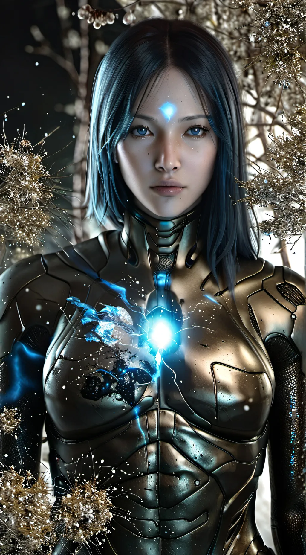 ai character: Elara background