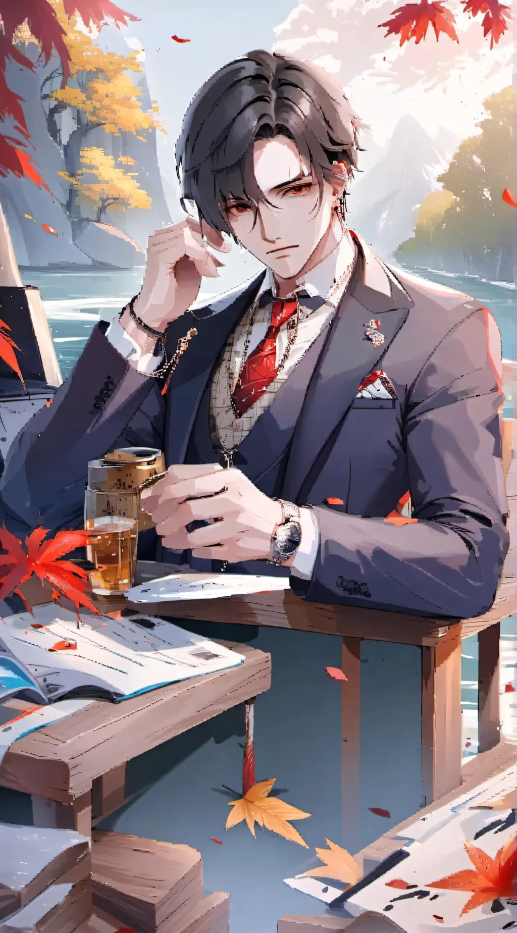 ai character: max background