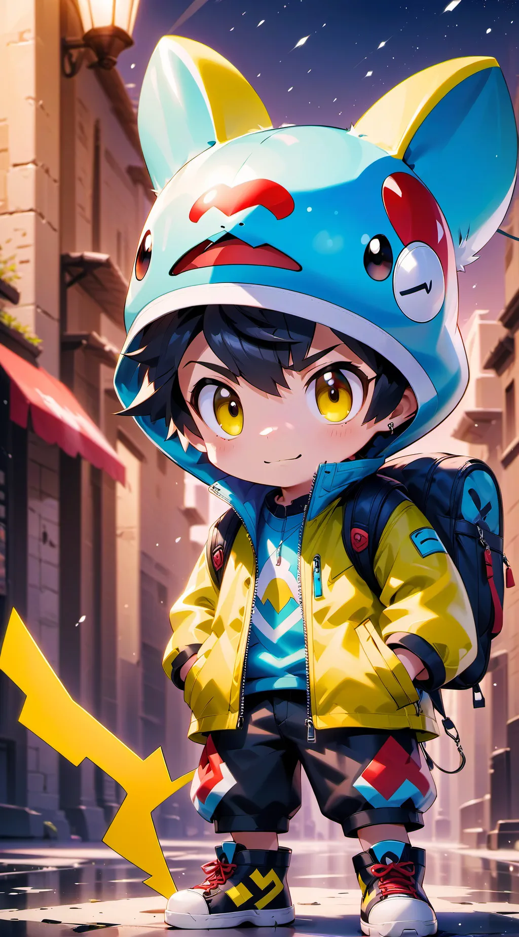 ai character: kenji background