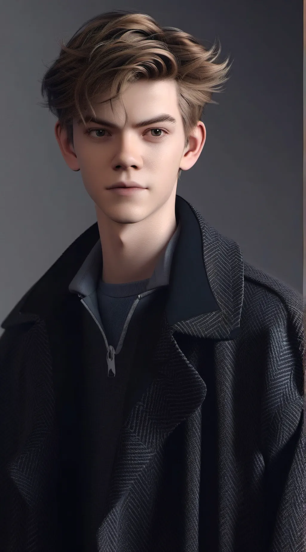 ai character: MazeRunner ♥️  background