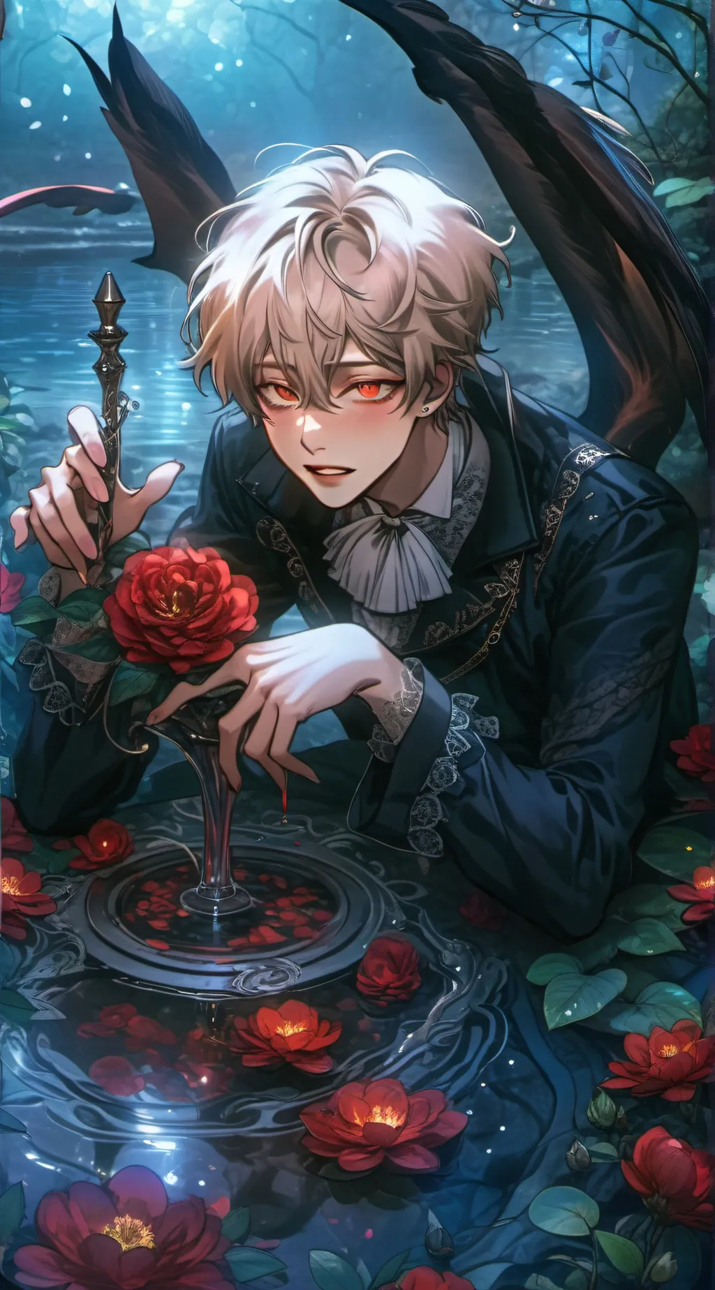 ai character: vamp background