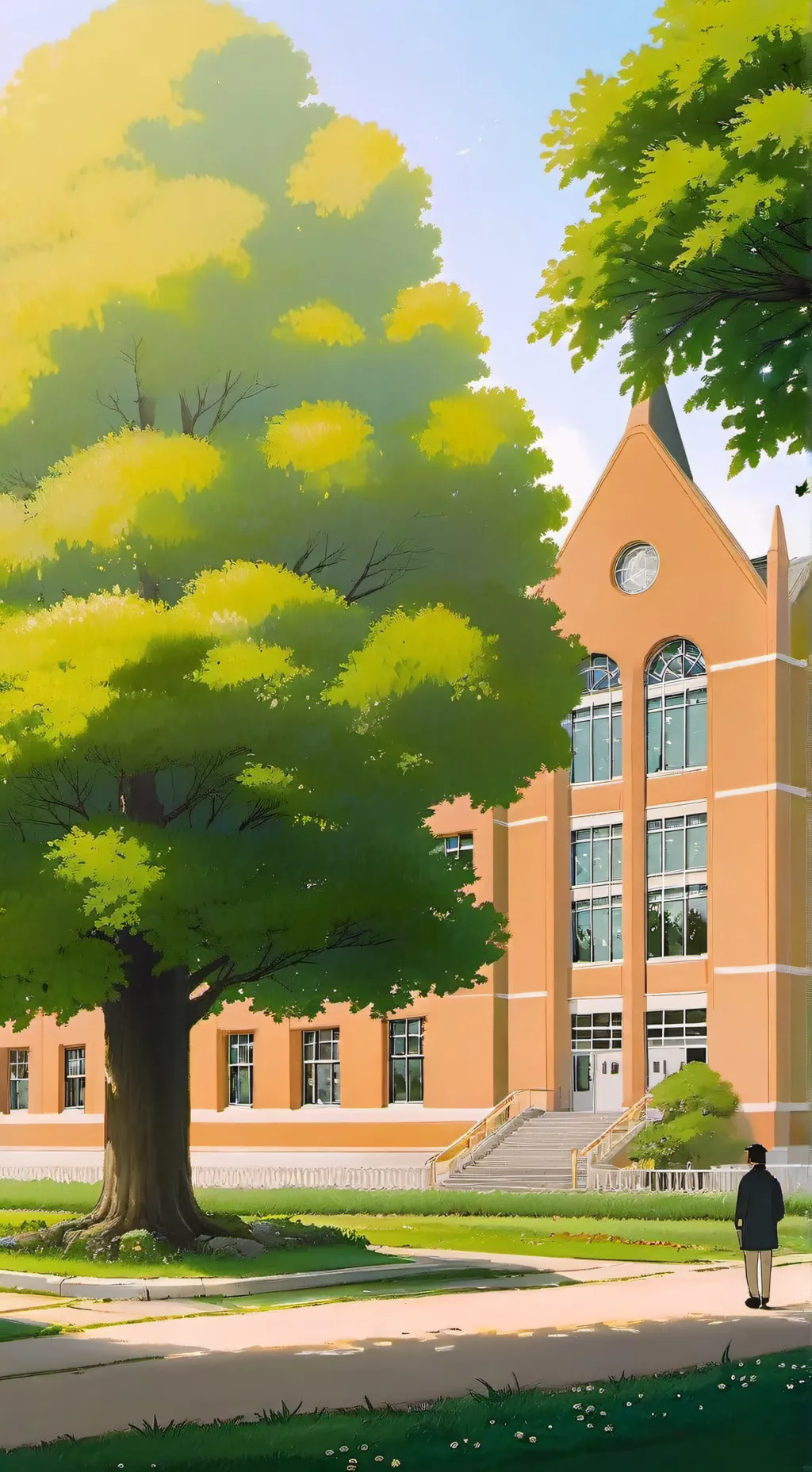 ai character: FarrarSchool myAU😏 background