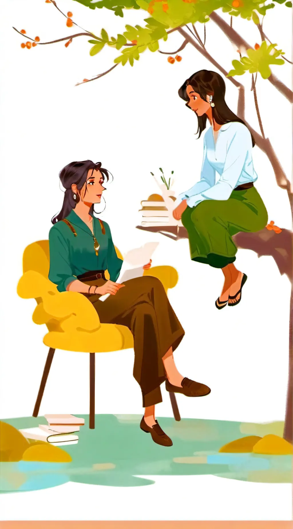 ai character: Therapist background