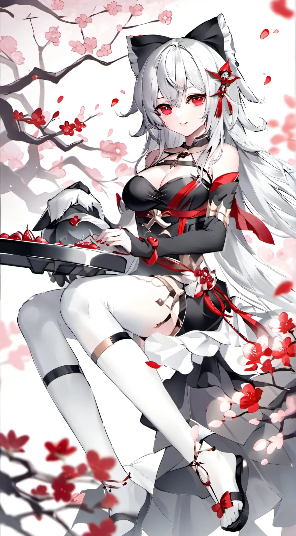 ai character: Lilly Thanksgiving background