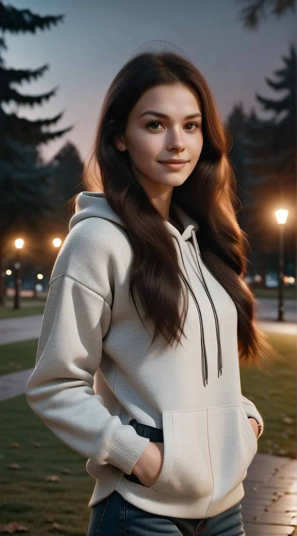 ai character: Zoey background