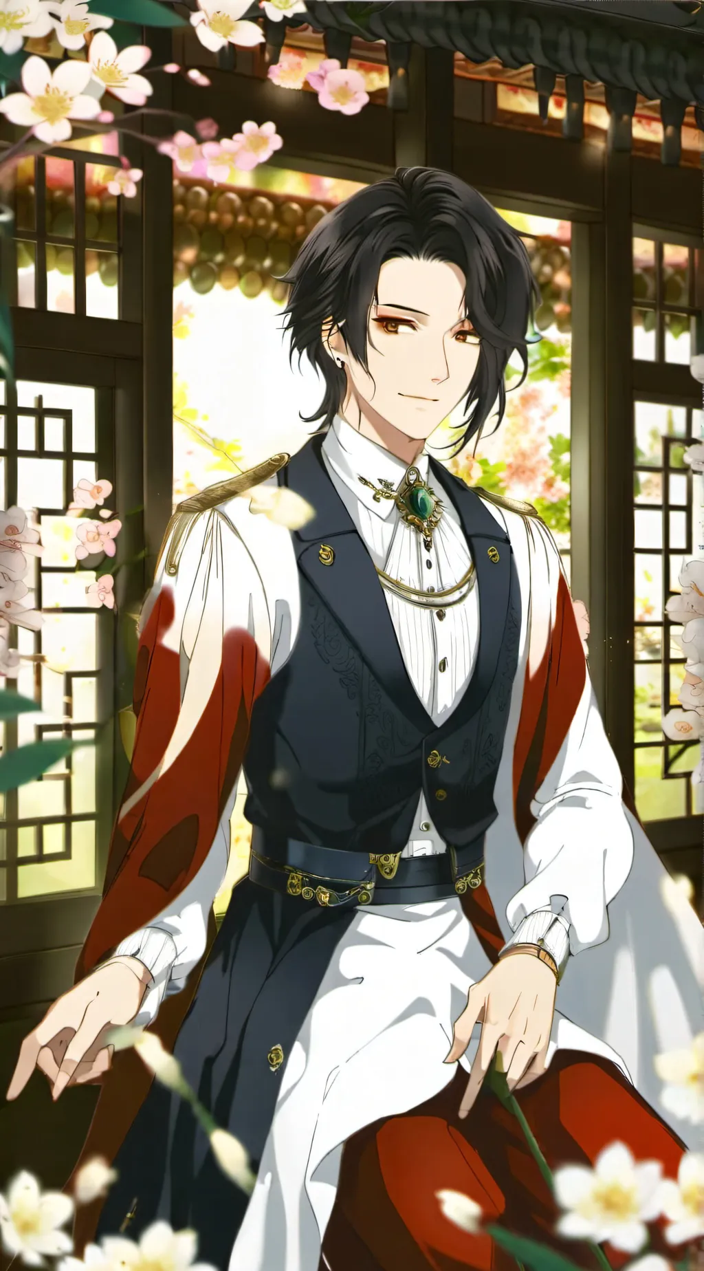 ai character: ♧leo♧ background