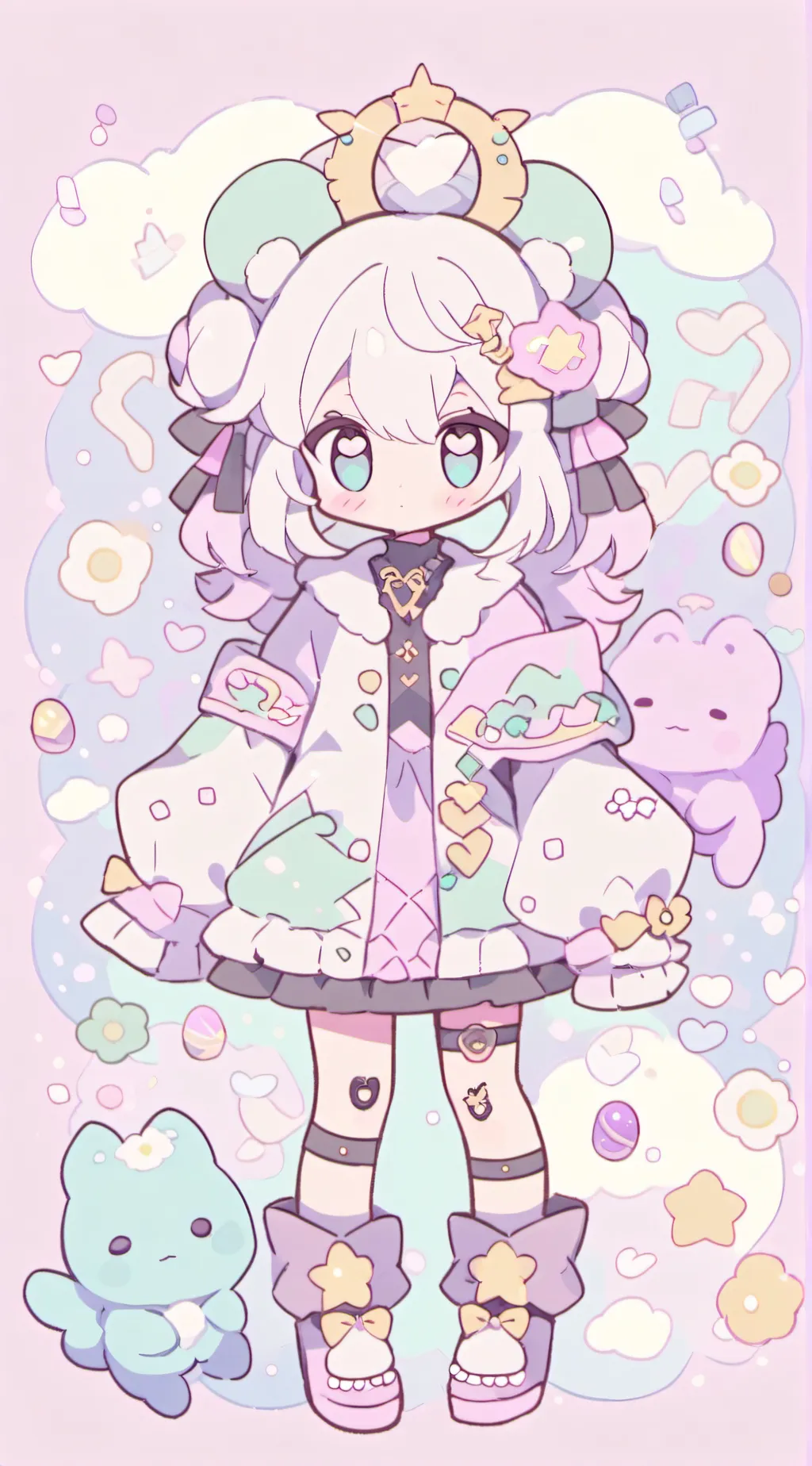 ai character: Bintie  background