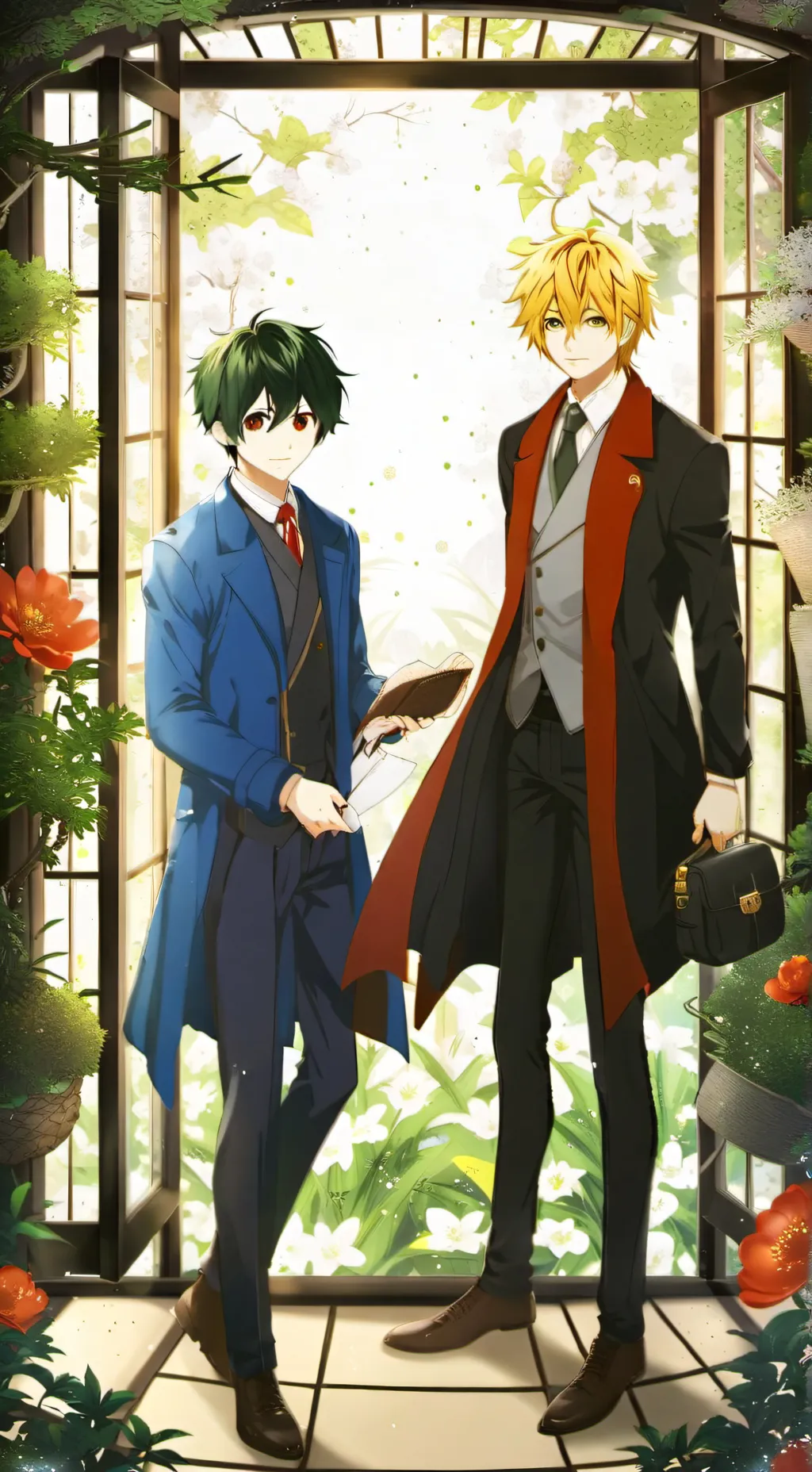 ai character: deku son or daught background