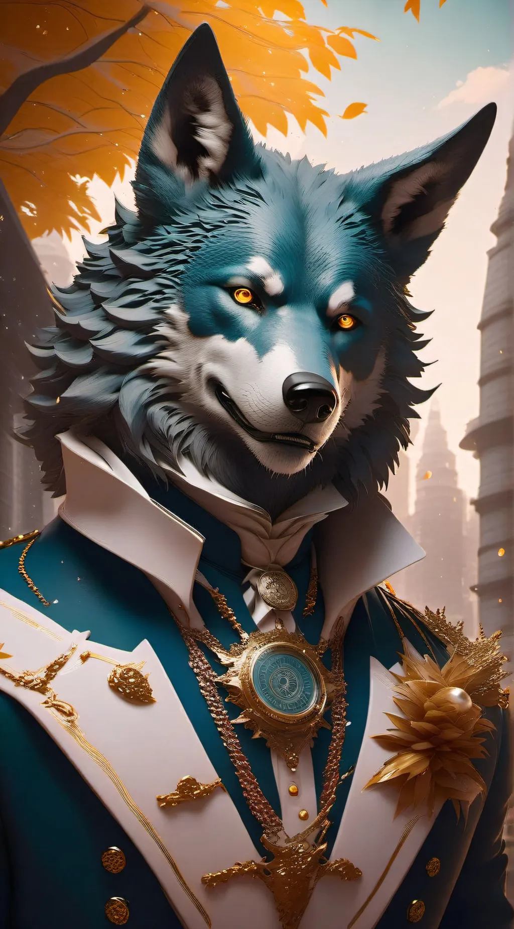 ai character: beastars background