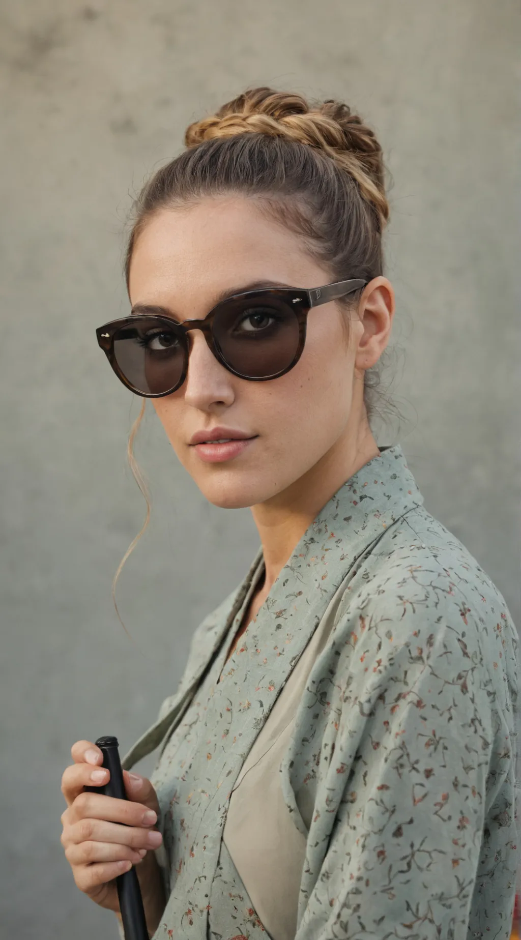 ai character: b da capital e a g background