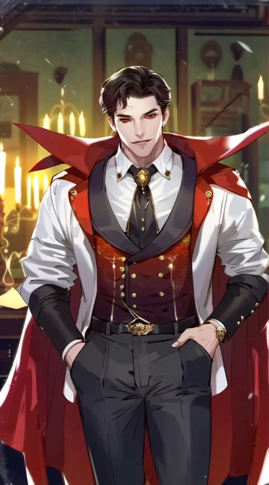 ai character: David background