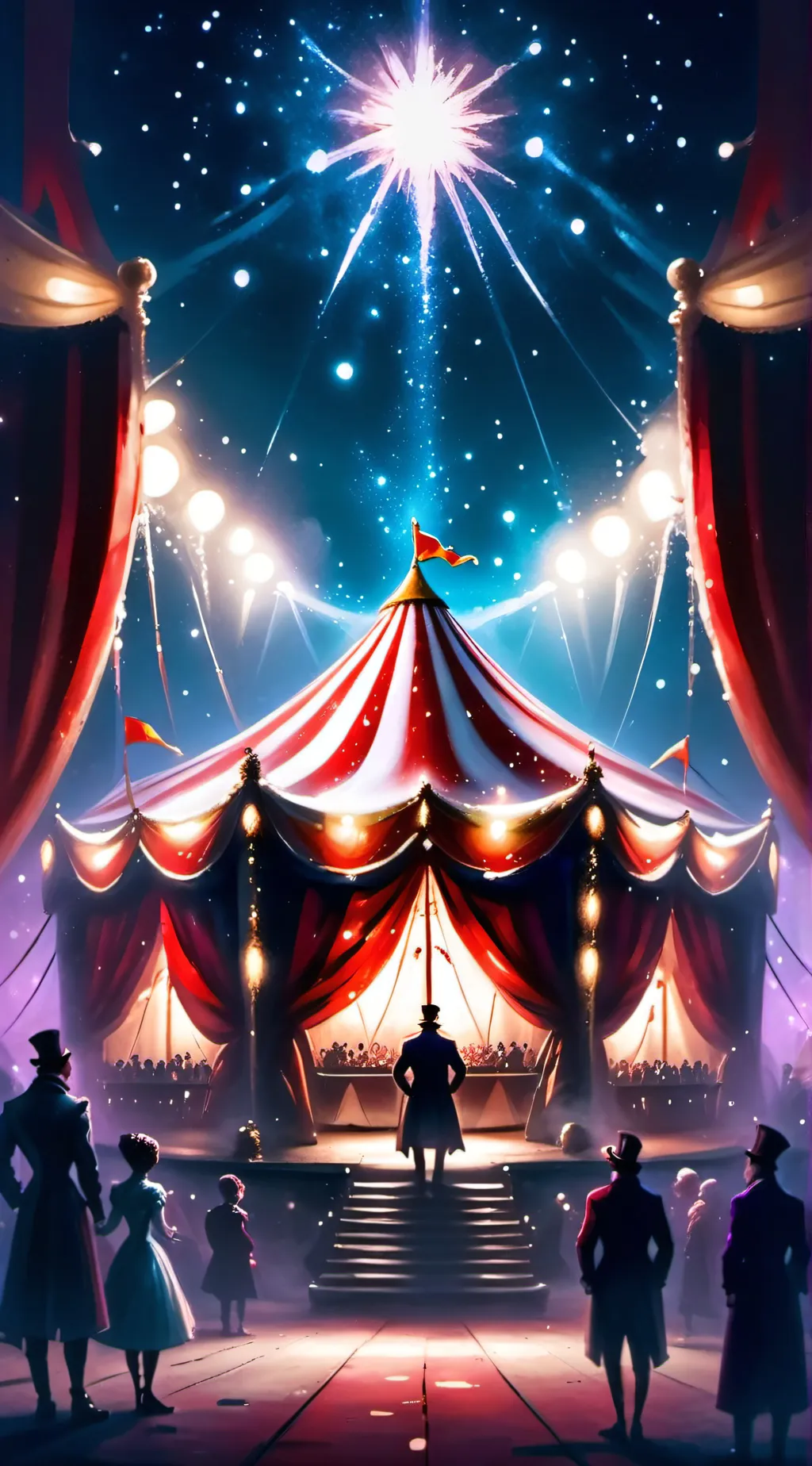 ai character: The greatest showm background