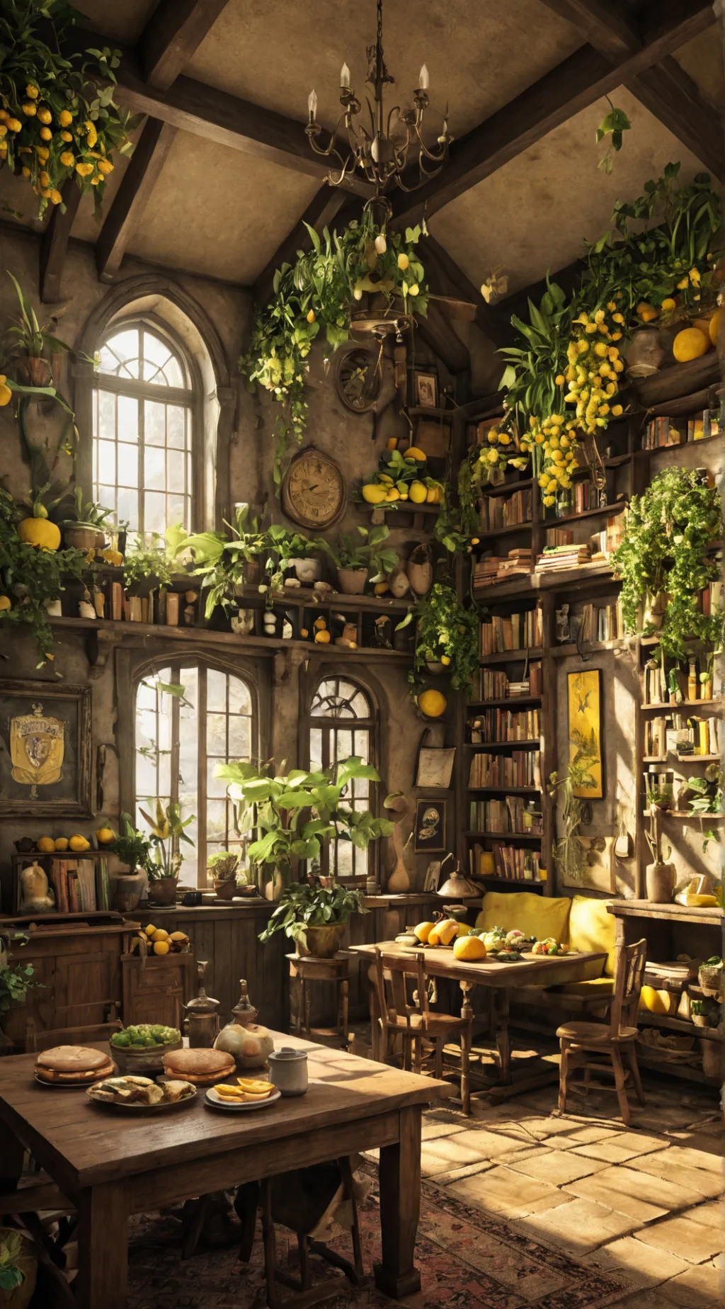 ai character: A Hufflepuff Story background