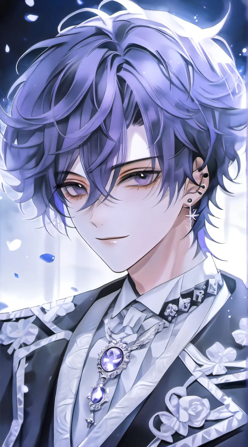 ai character: Mr.LoverLover 💜 background