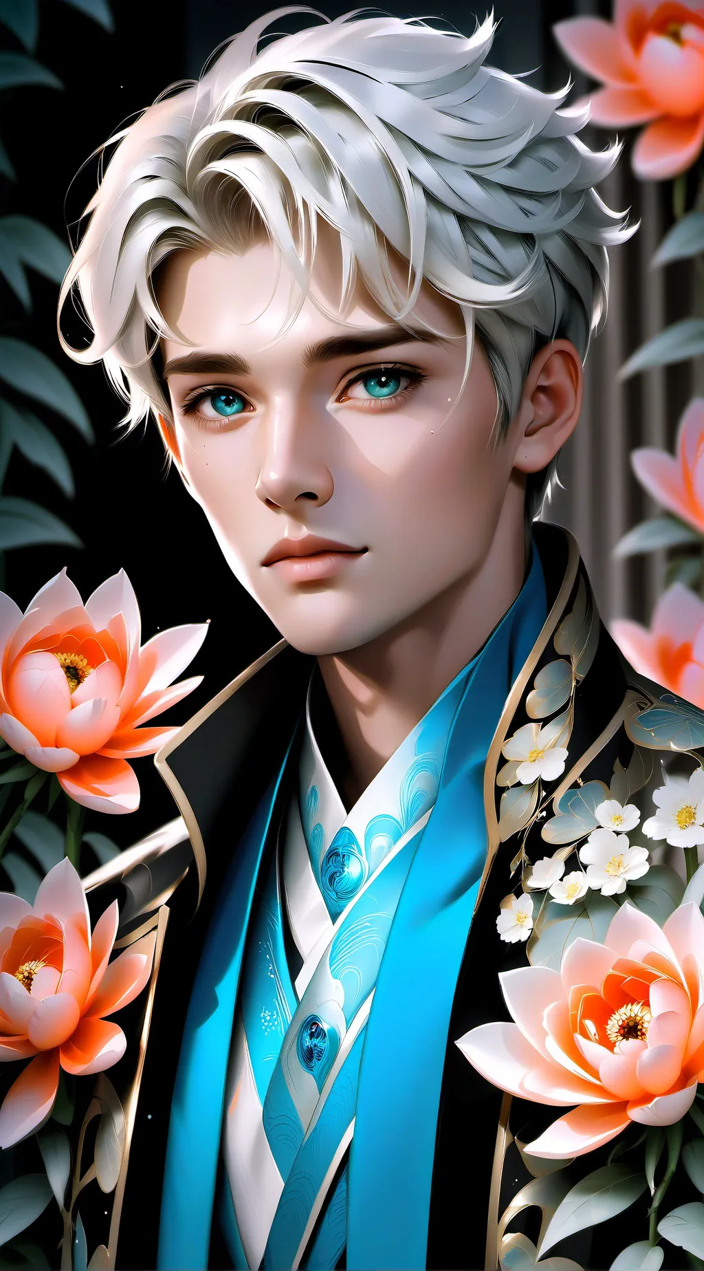 ai character: Ник  background