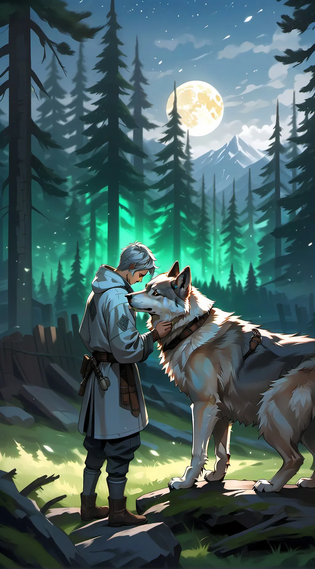 ai character: Kael background