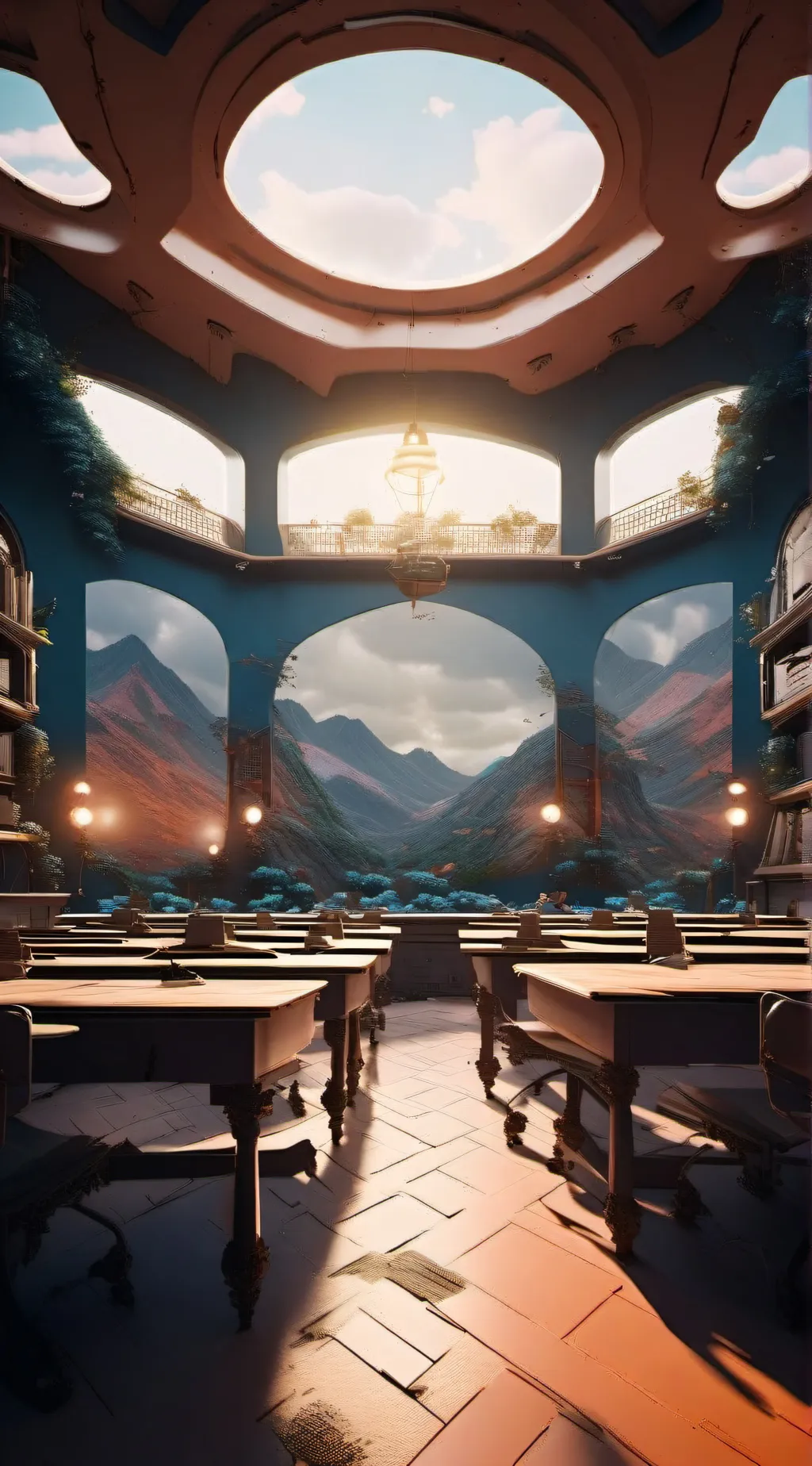 ai character: School! background