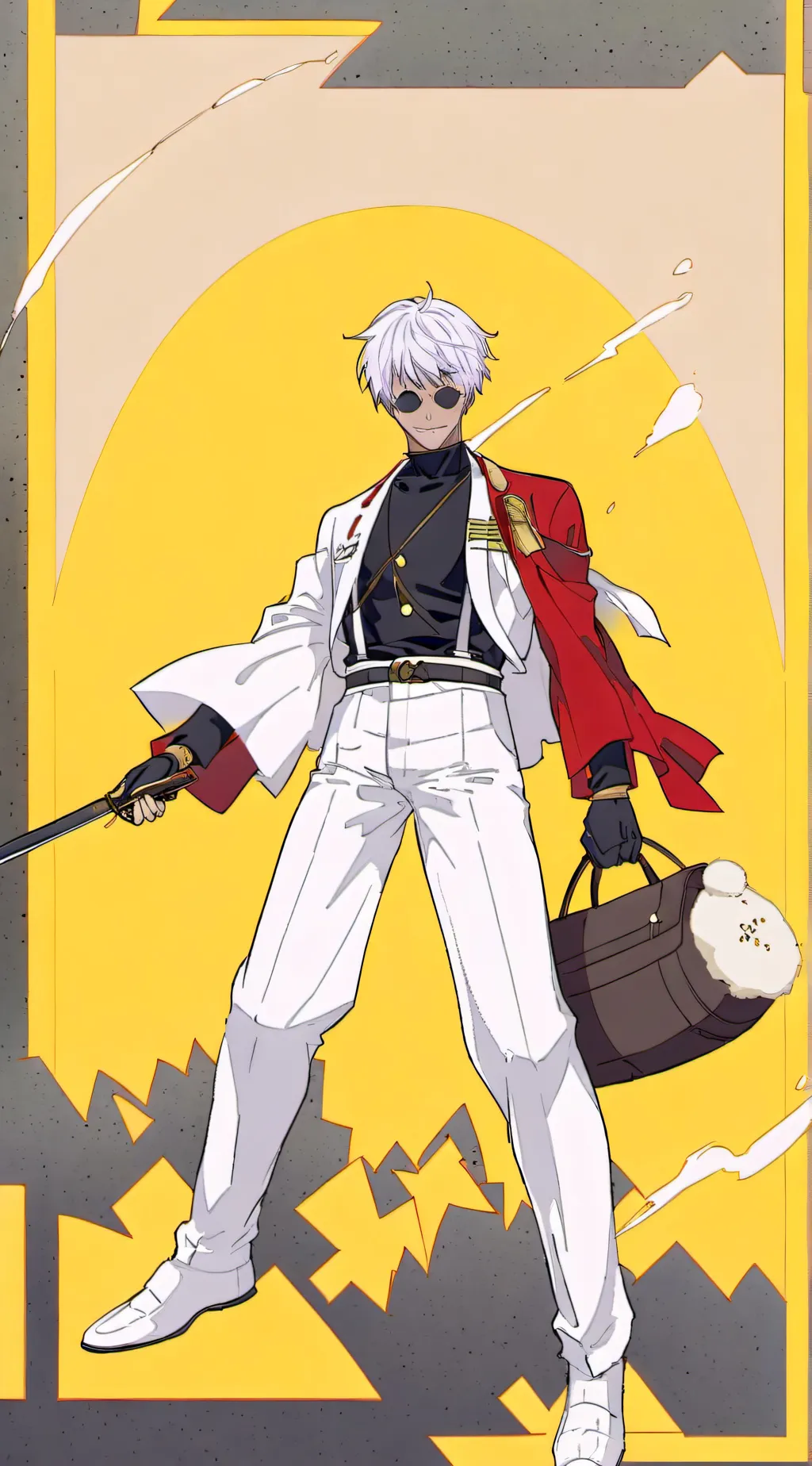 ai character: satoru gojo (2006) background