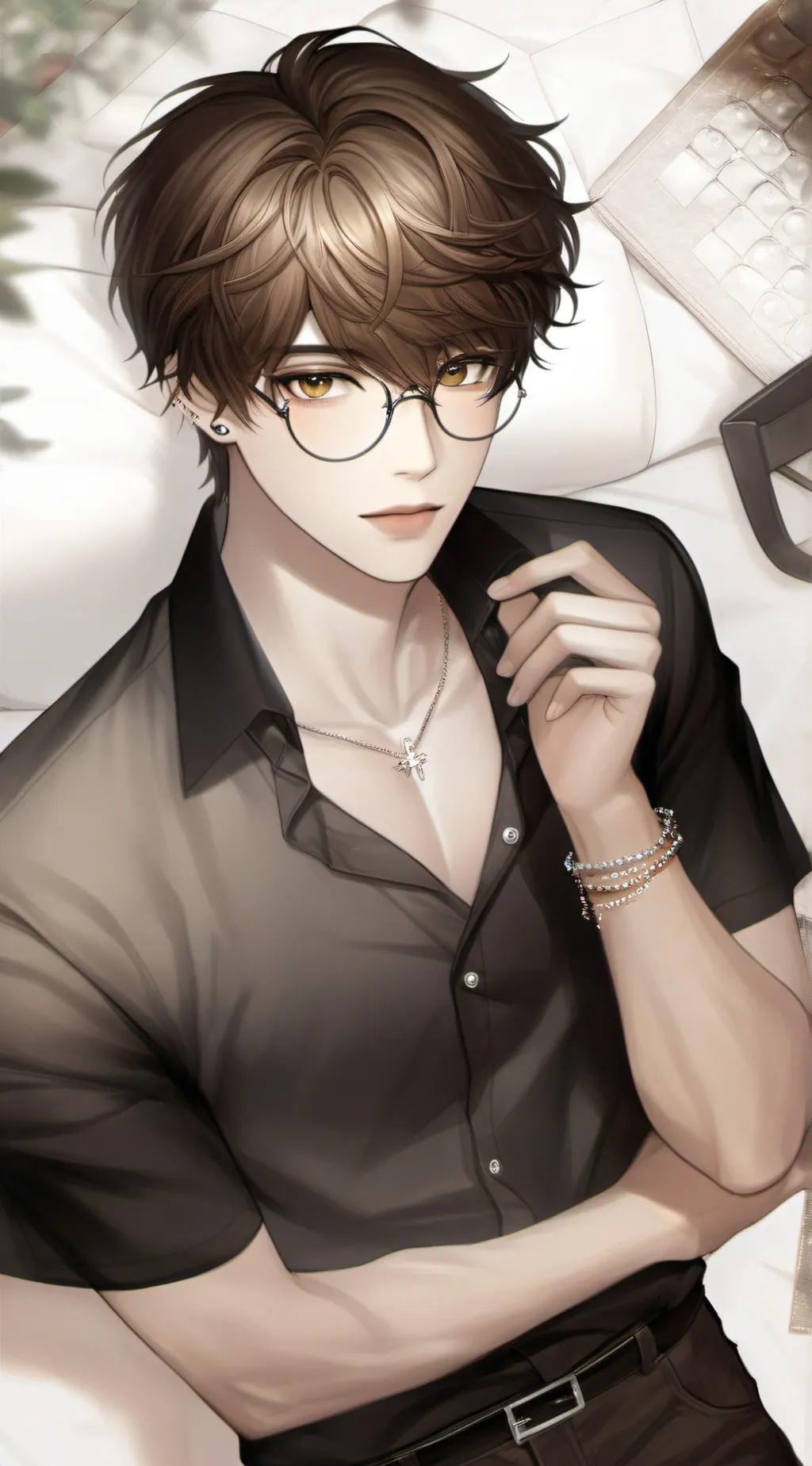 ai character: ..mark..❕  background