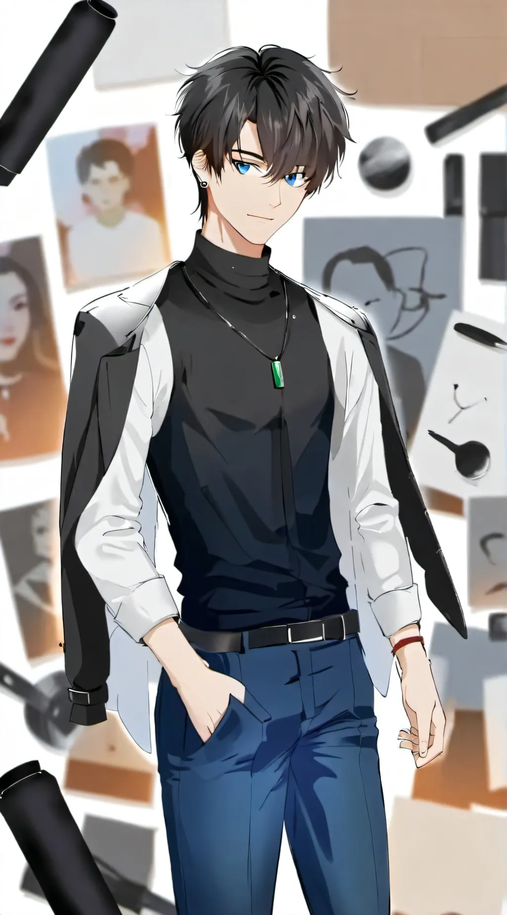 ai character: Leo O’Conner  background