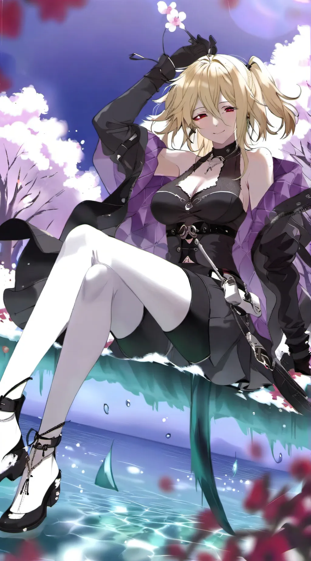 ai character: Nanami  background