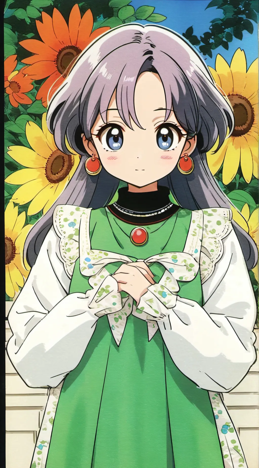 ai character: count 1-10 background