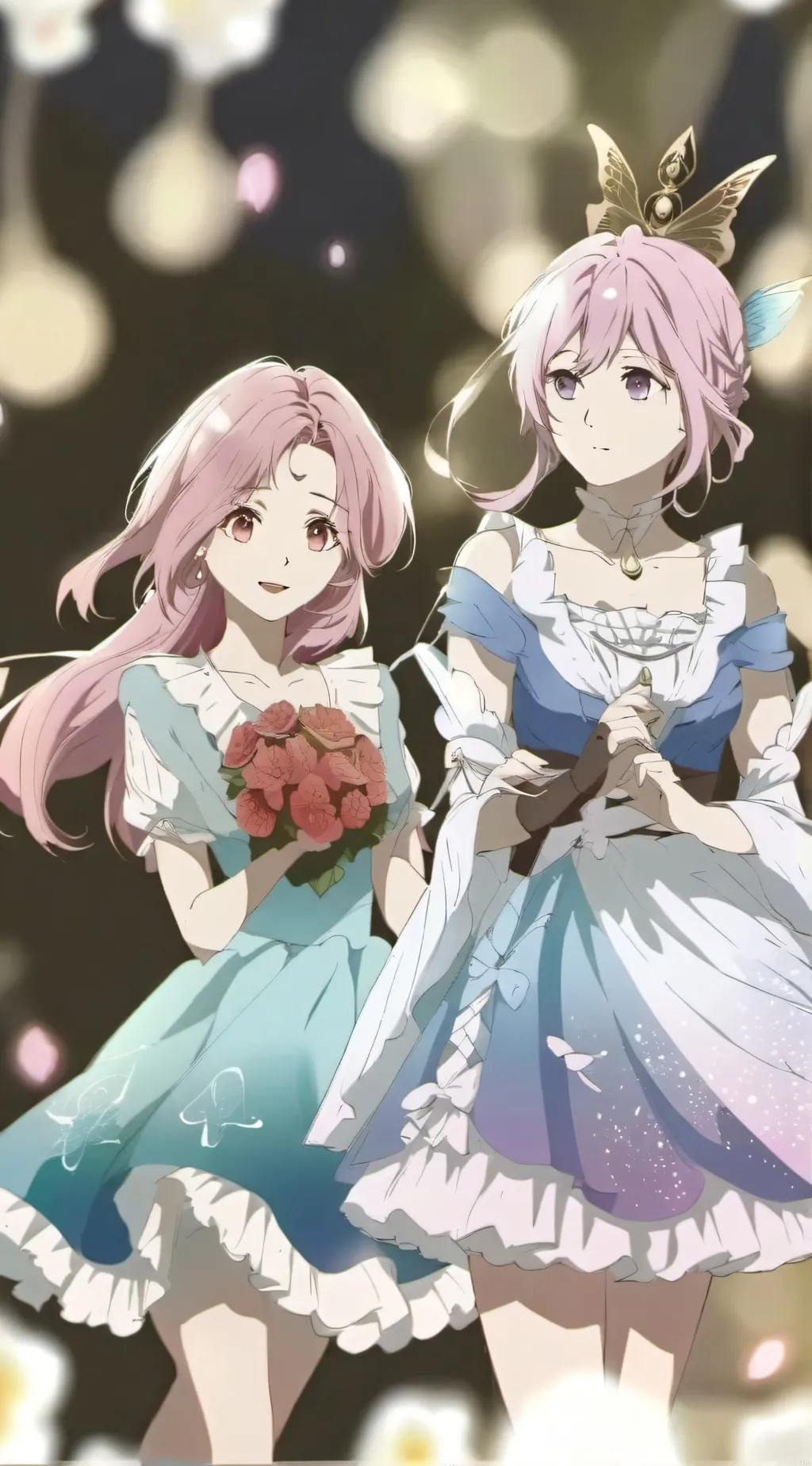 ai character: twins background