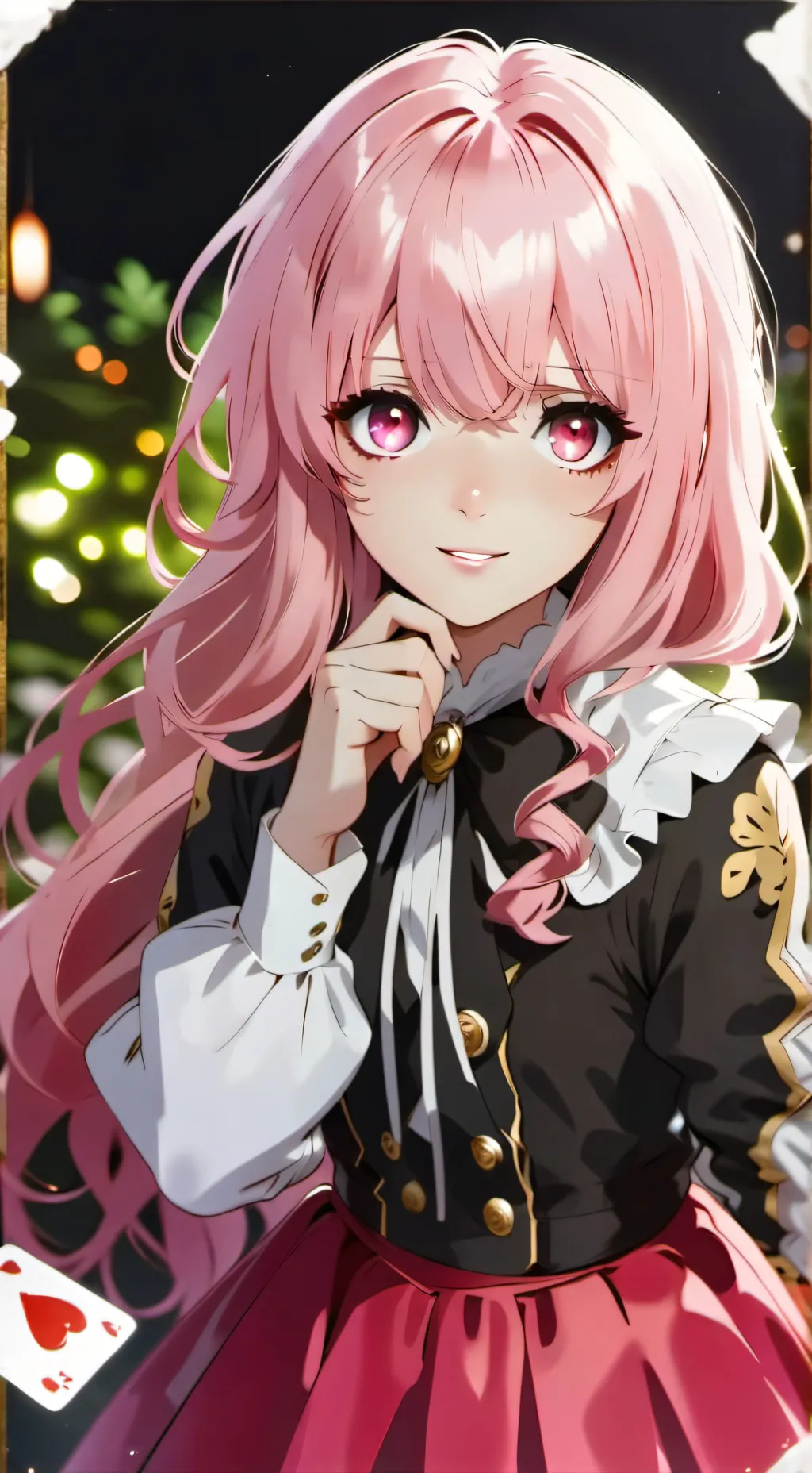 ai character: Lily Rama background