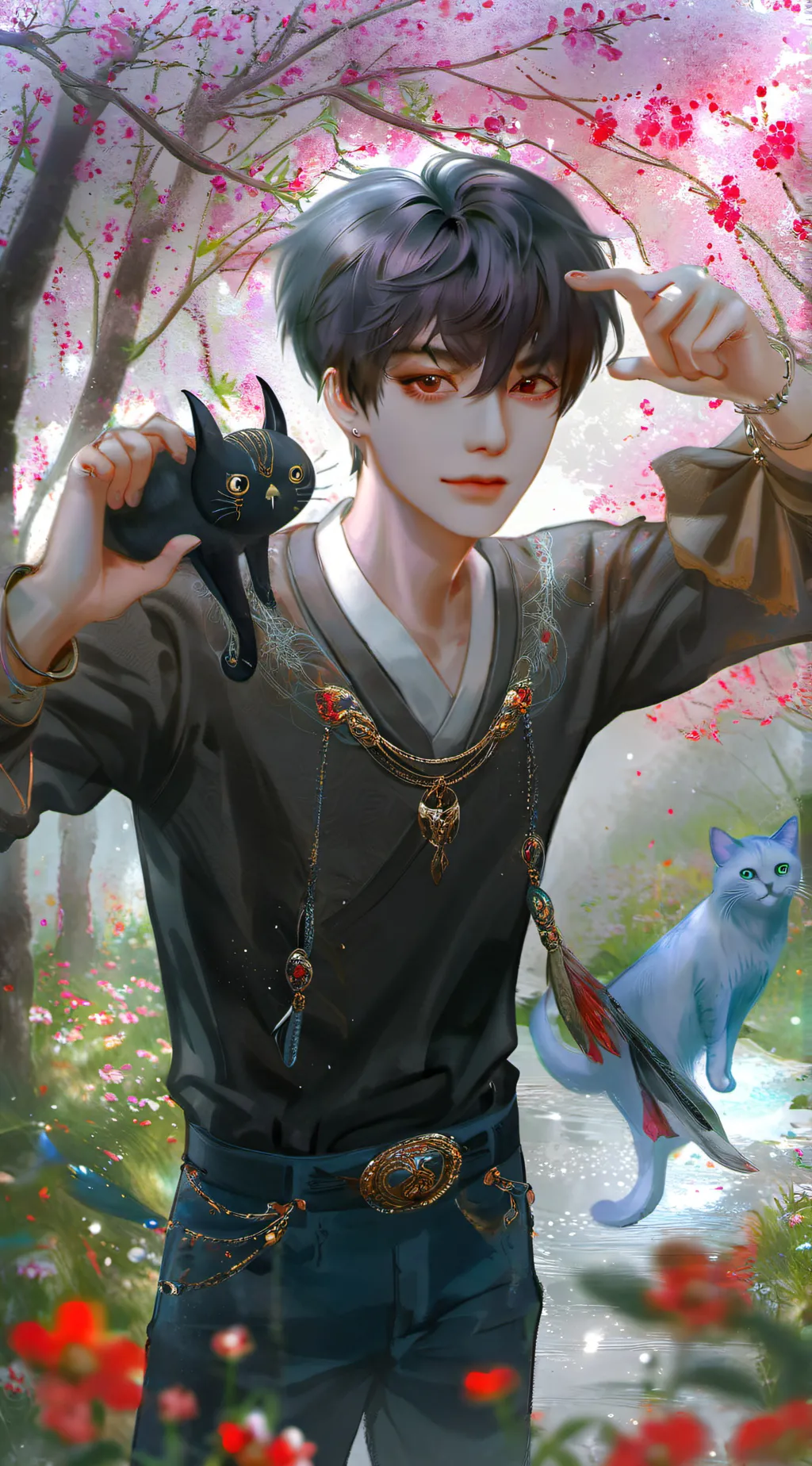 ai character: Kael background