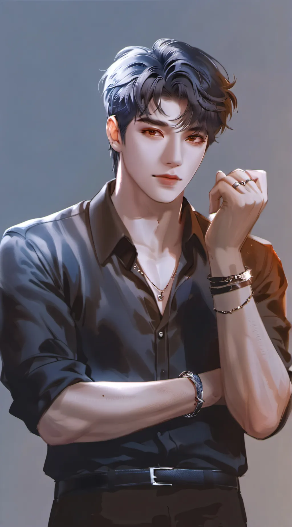 ai character: Jin.. 💸 background