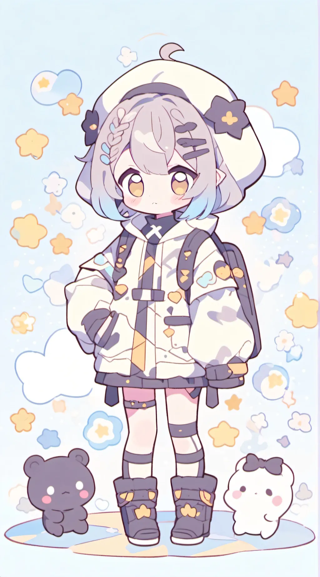 ai character: V background