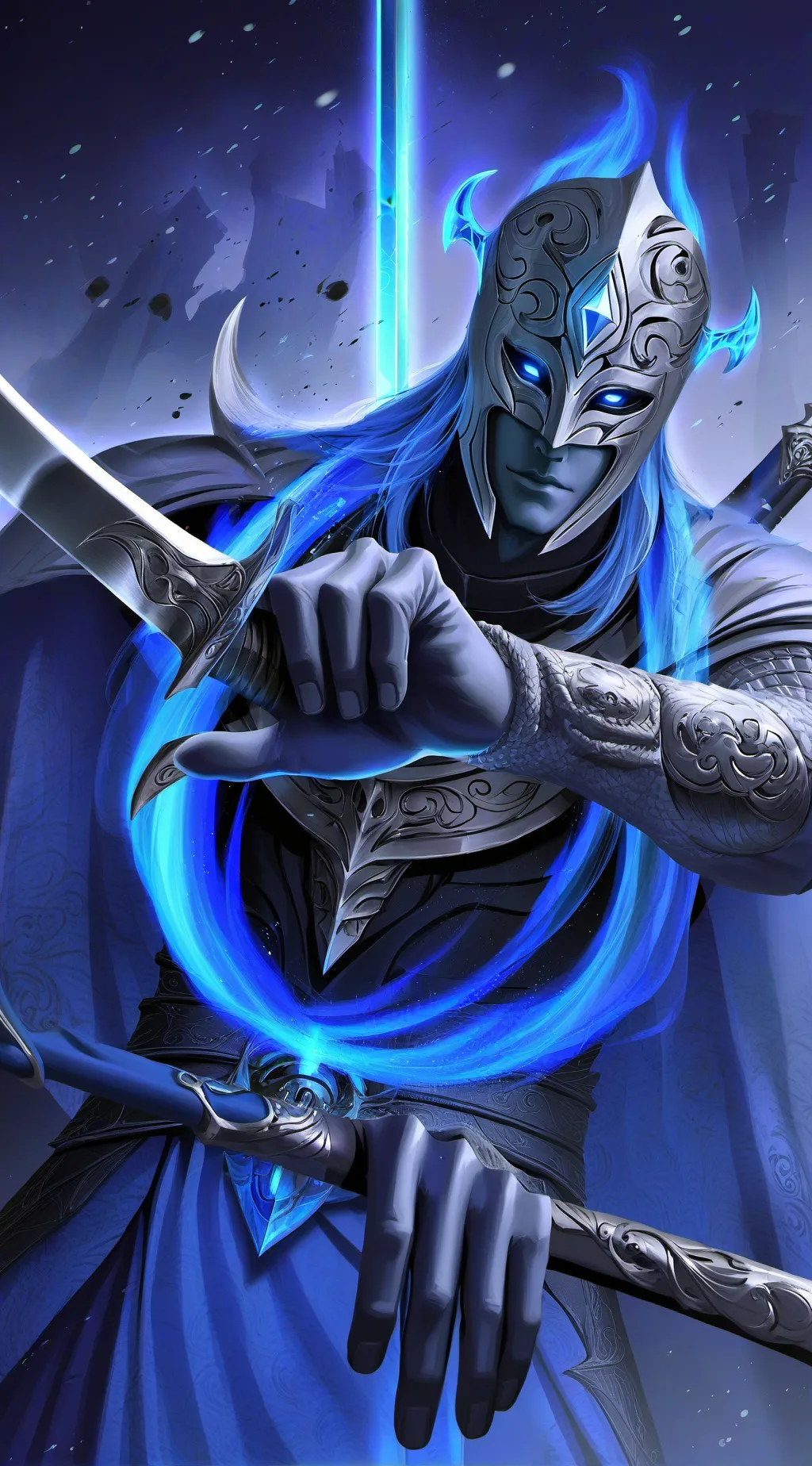 ai character: evil background