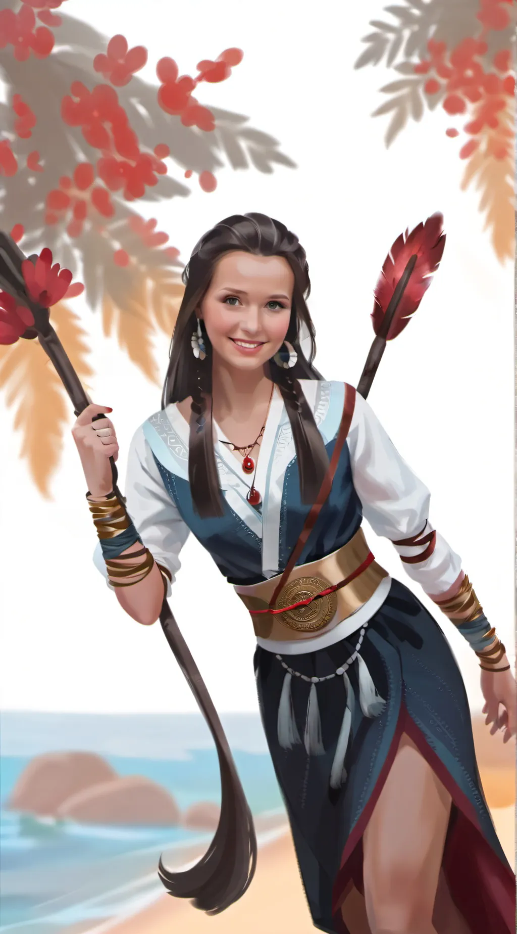 ai character: Morgan  background