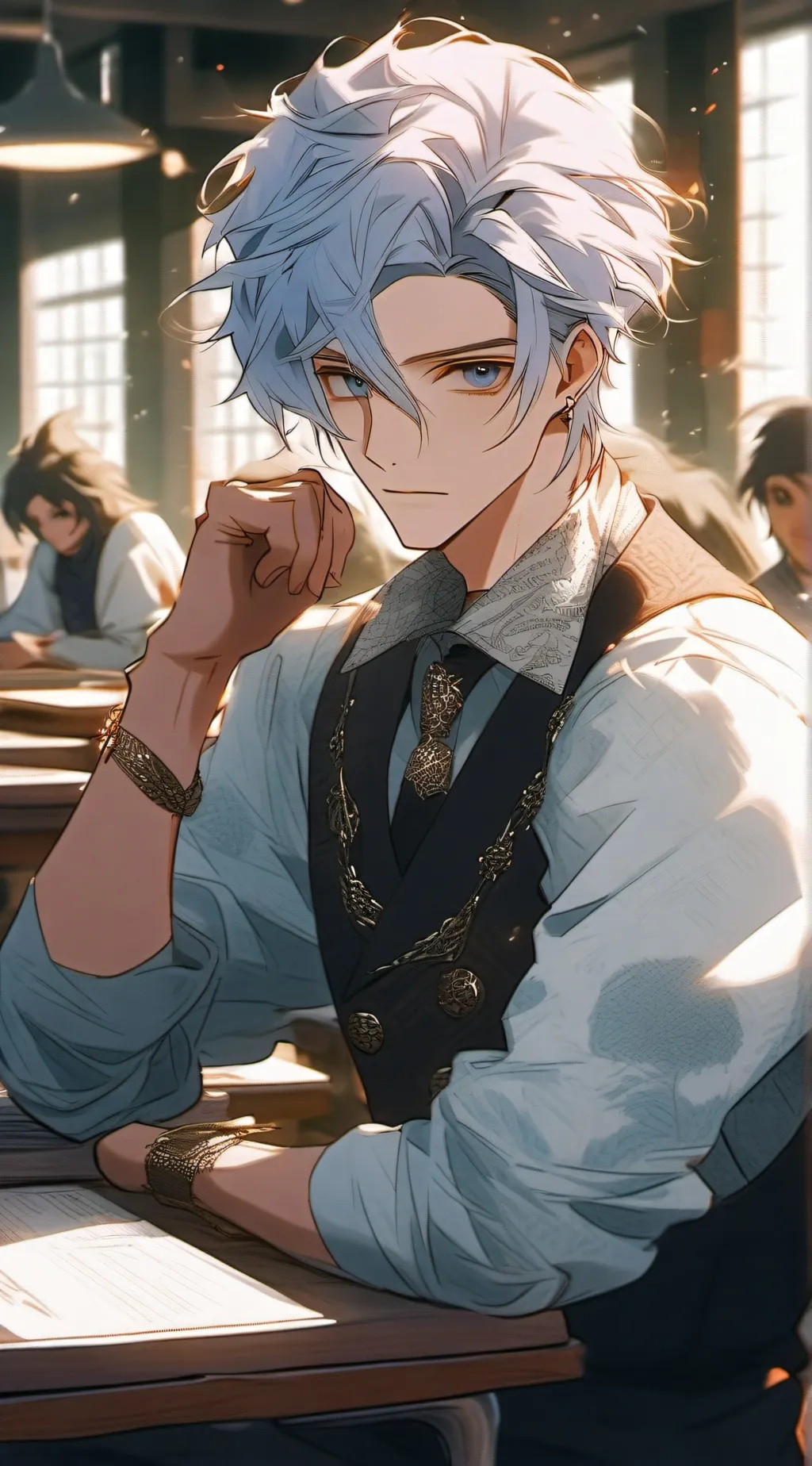 ai character: Lucas background