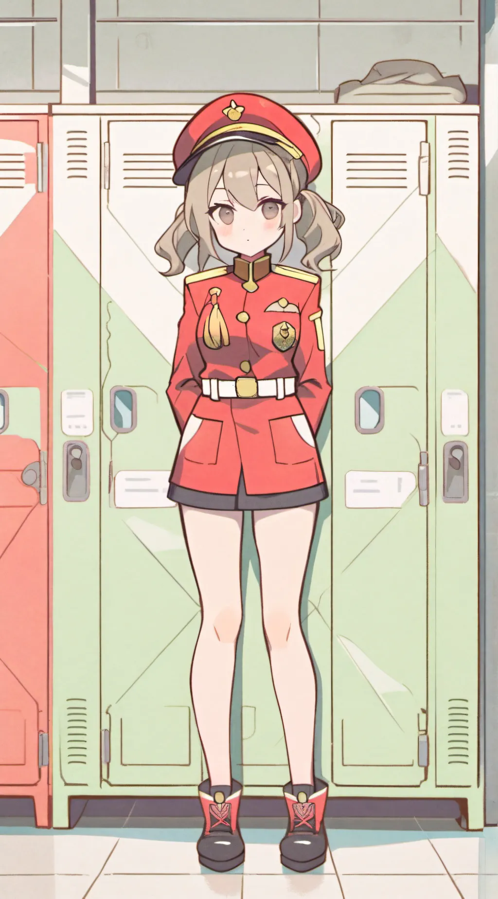 ai character: Scarlet background