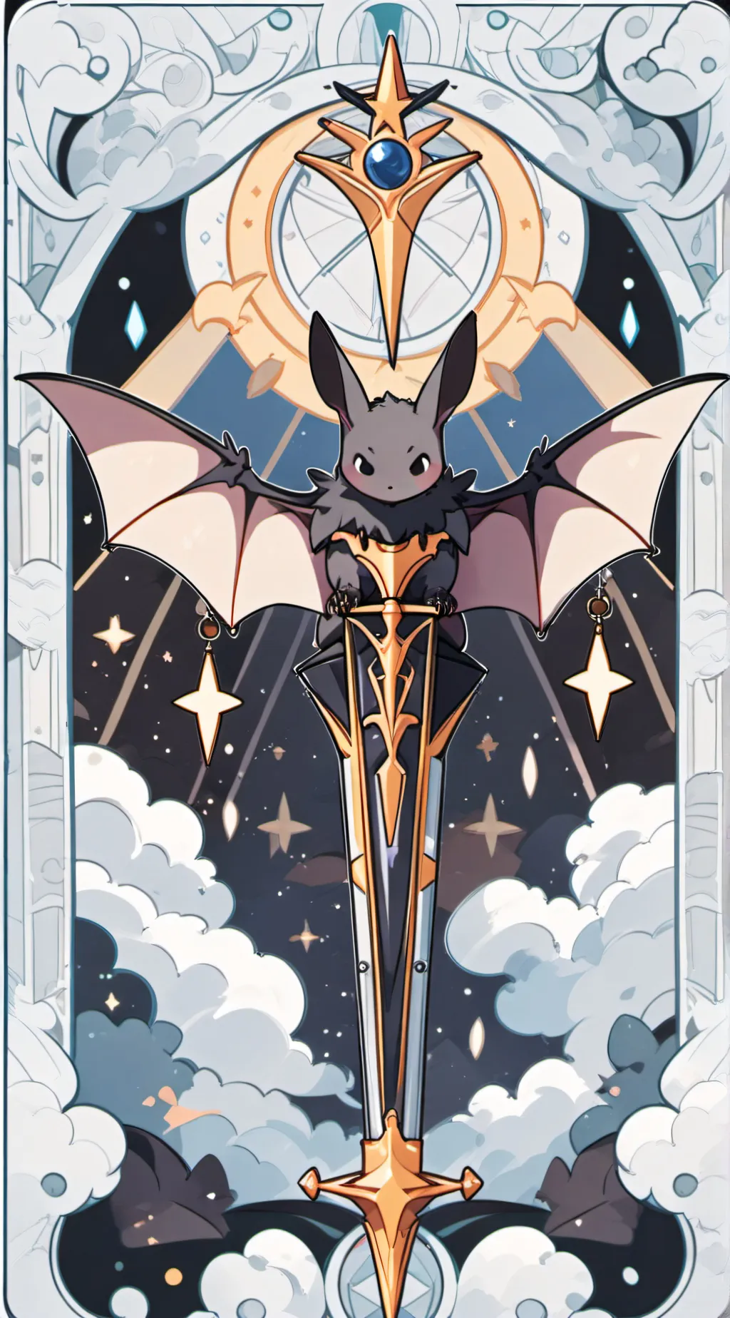 ai character: Bat background