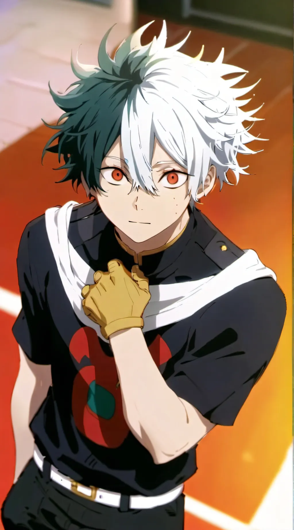 ai character: mha x gravityfalls background