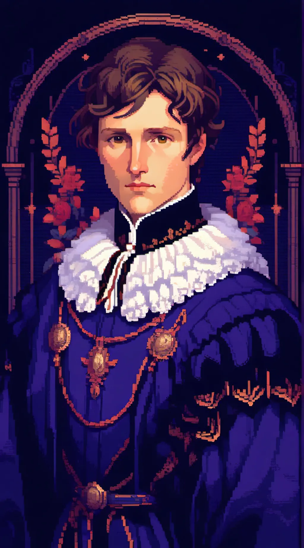 ai character: Emperor Napoleon background
