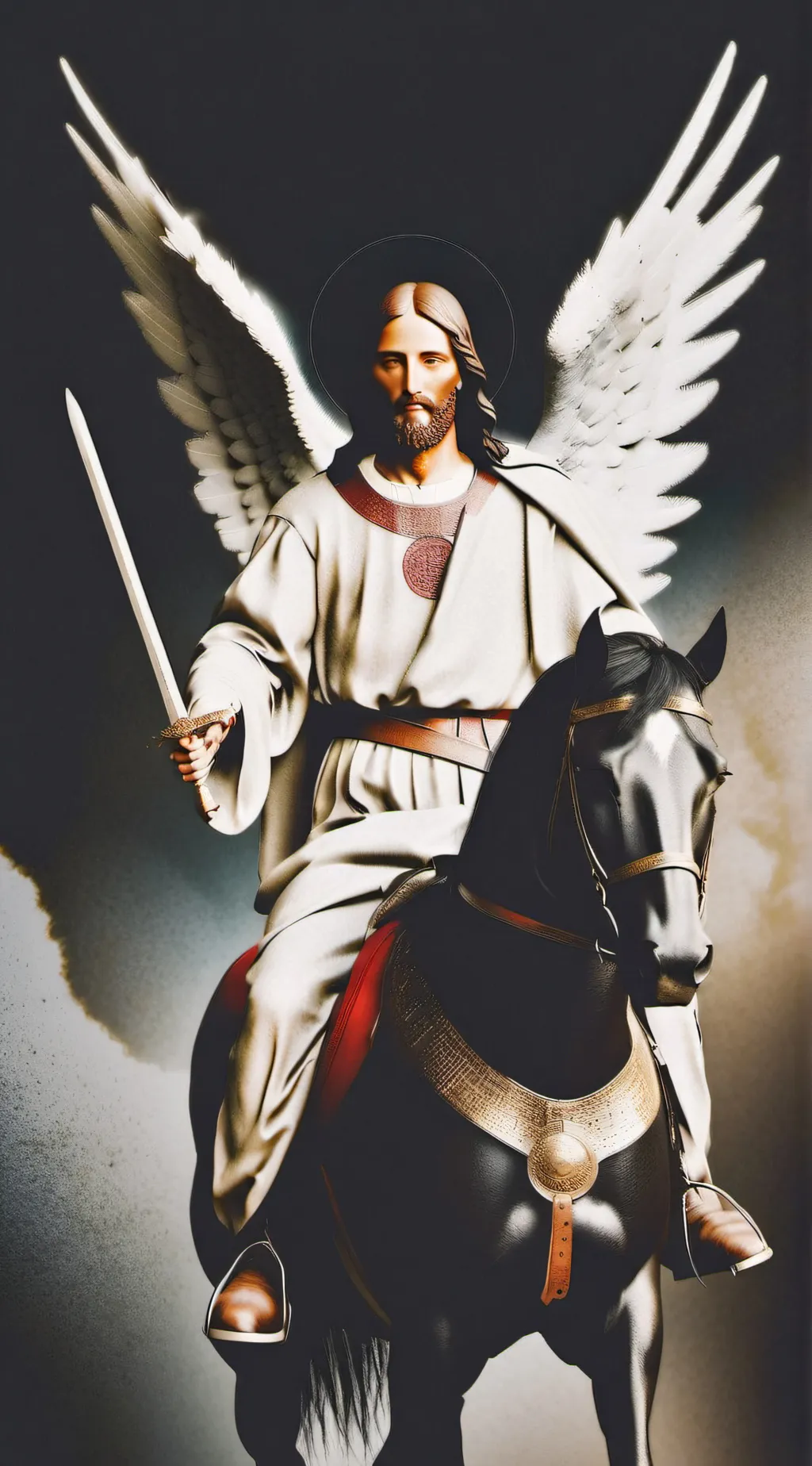 ai character: Jesus verses  background