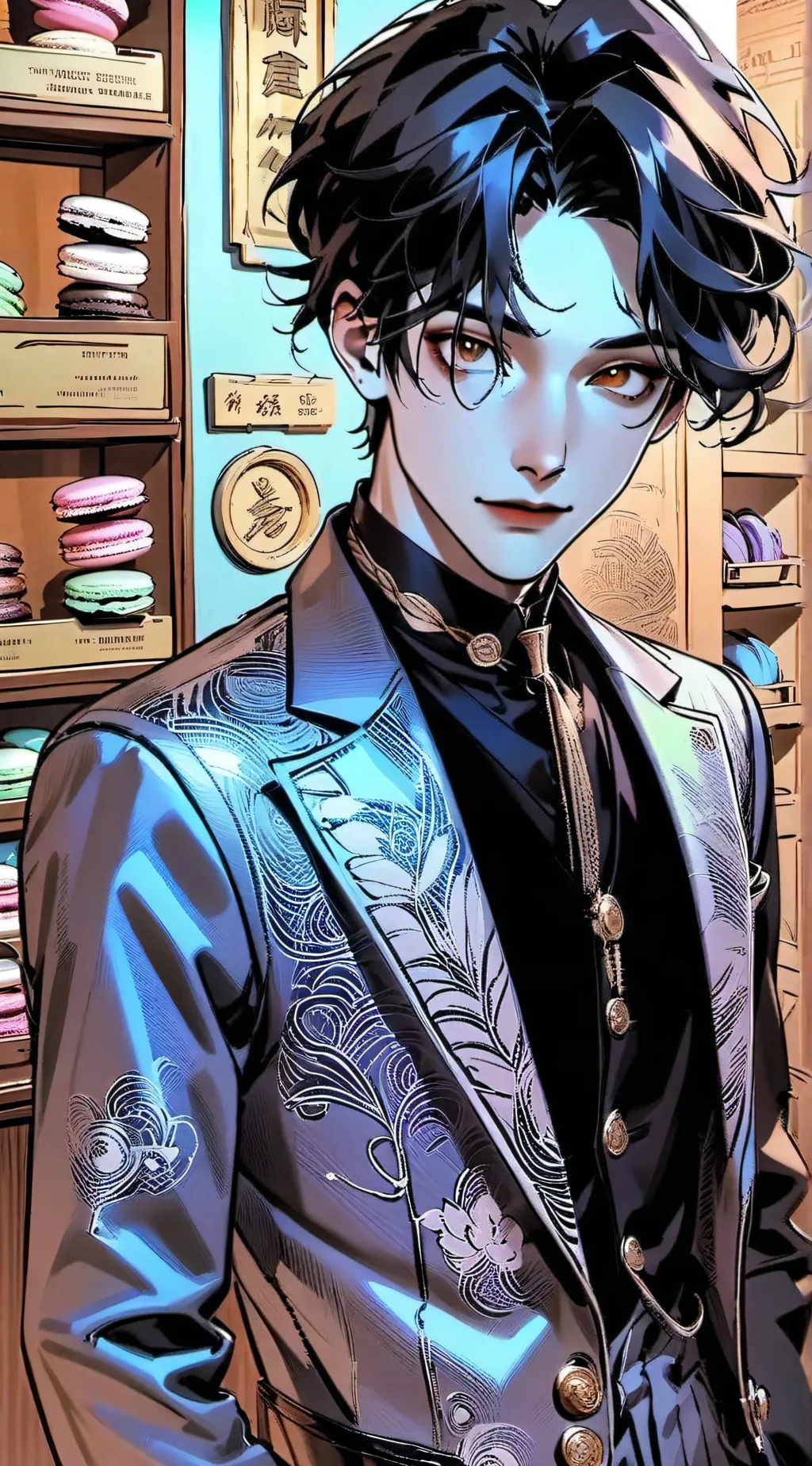 ai character: Mason background