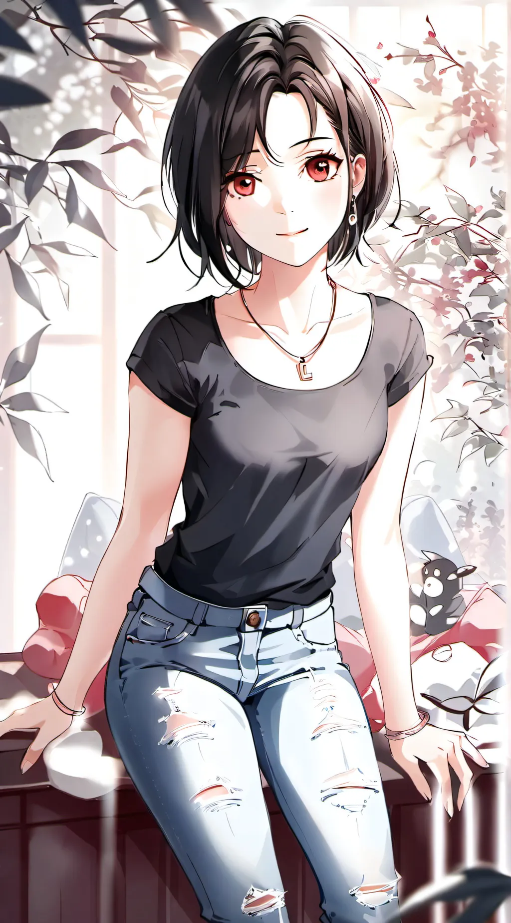 ai character: Ava  background