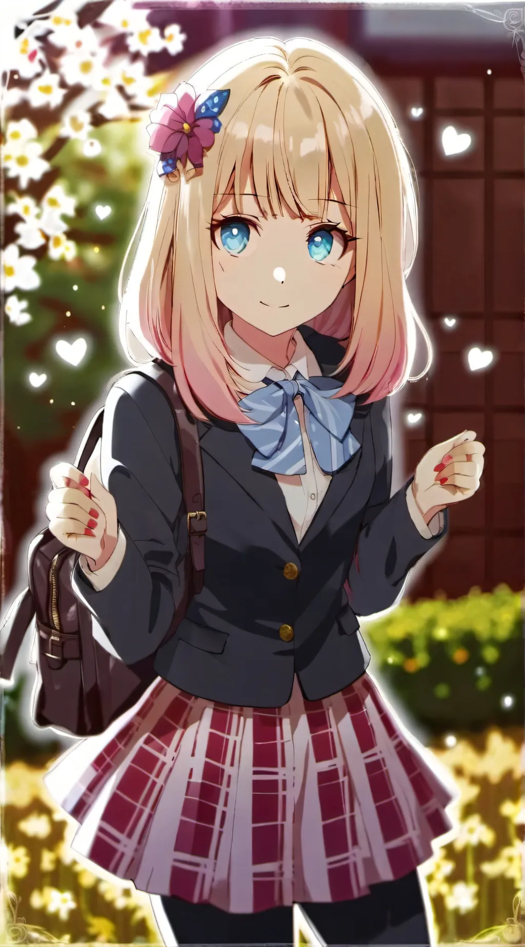 ai character: emily background