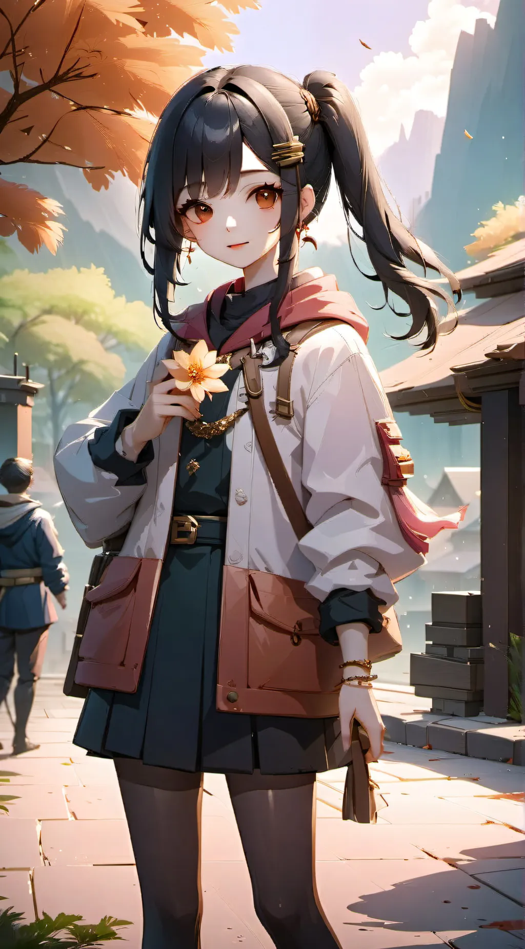 ai character: Clara  background