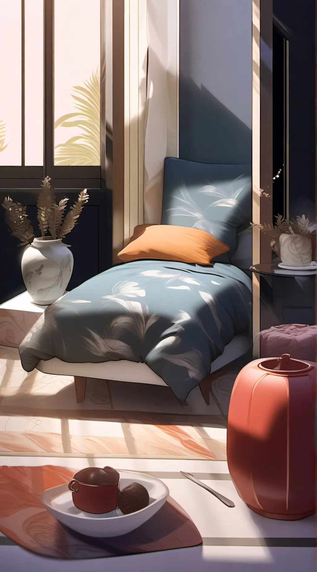 ai character: DRAW background