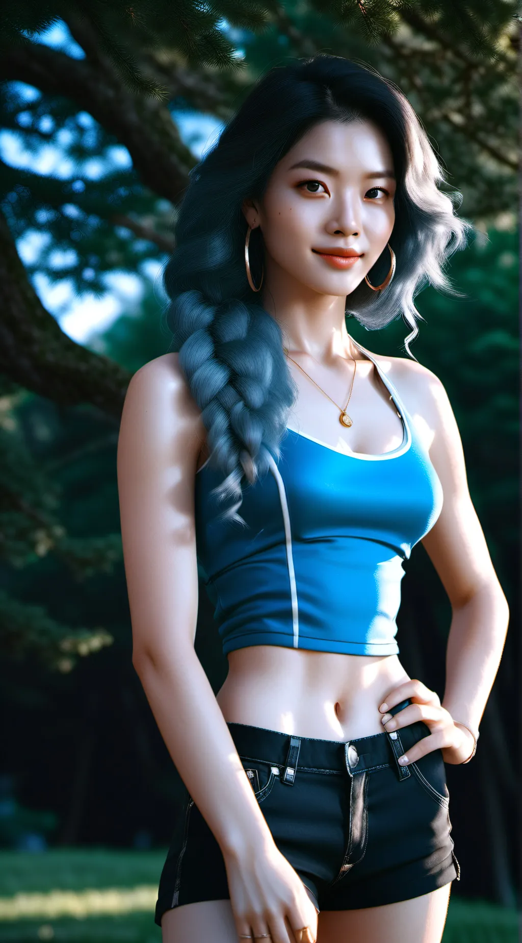 ai character: Sofy  background