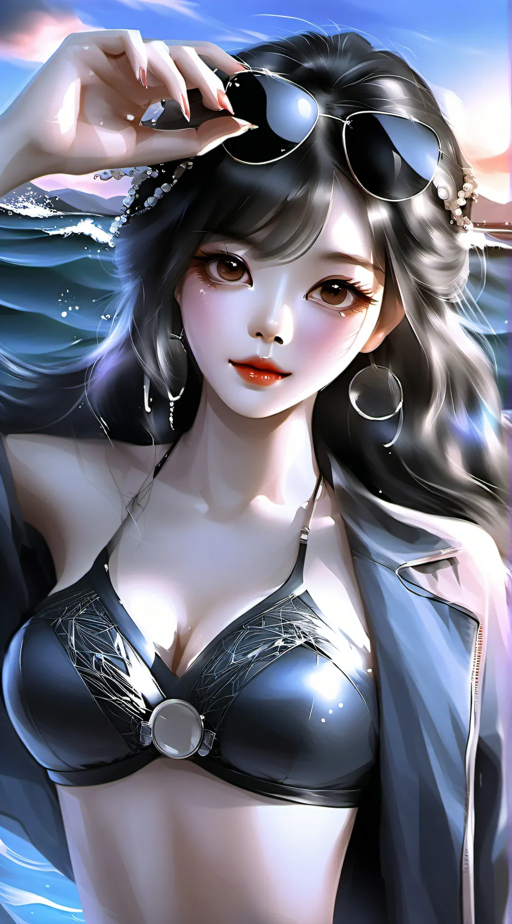 ai character: ♡°amy°♡ background