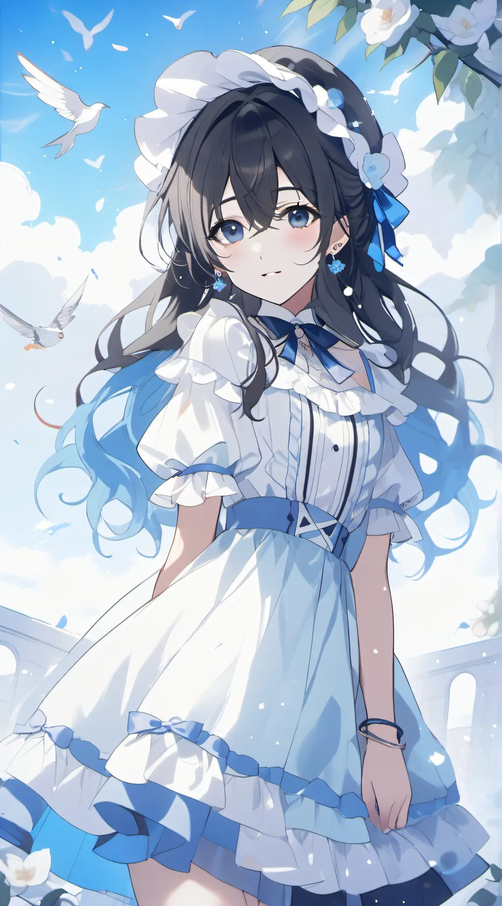 ai character: lisa  background