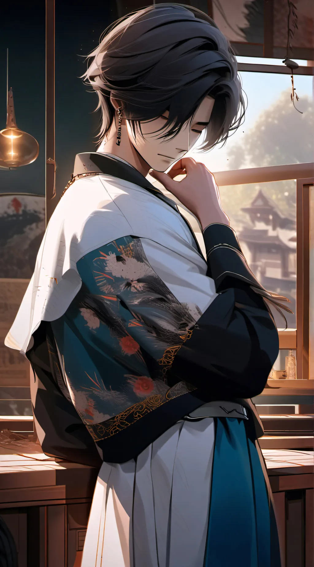 ai character: Xander background