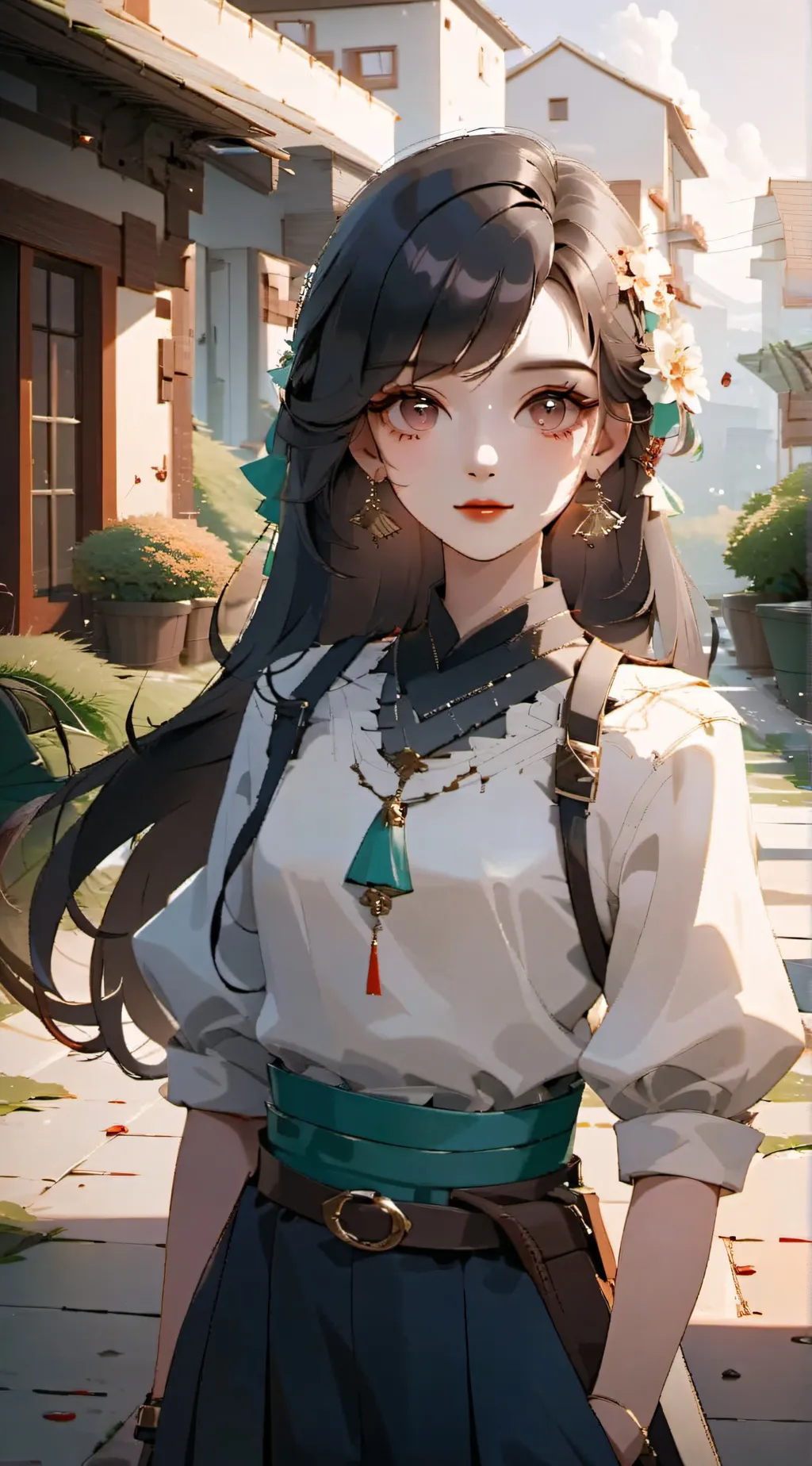 ai character: Mha background