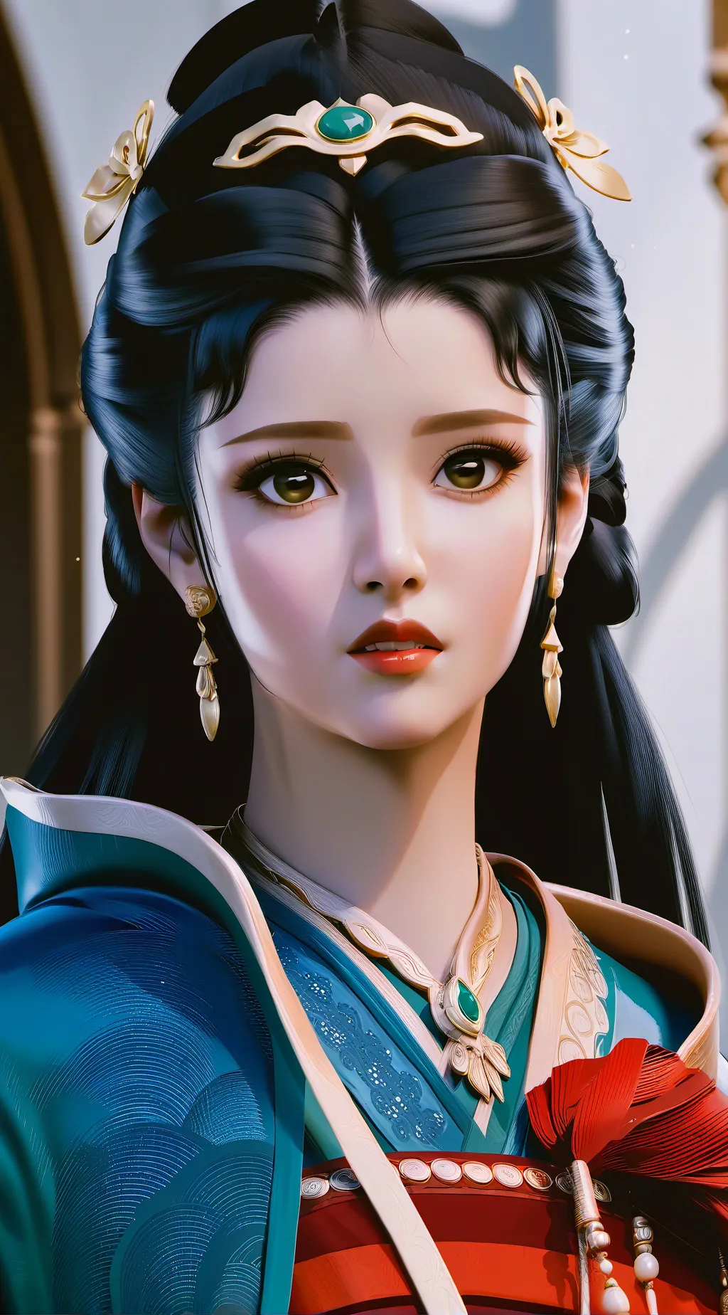 ai character: Dreamscape world background